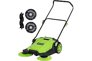 Green Sweep 5 Gallon Push Sweeper