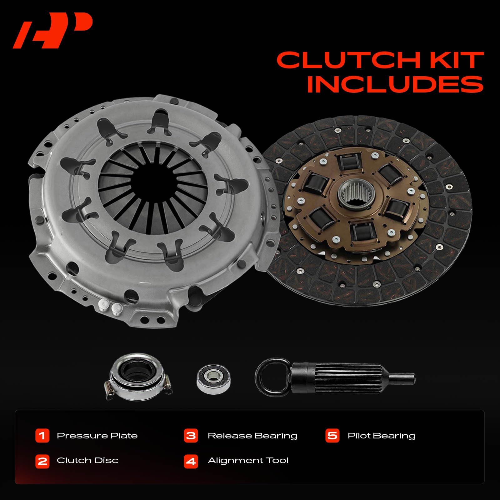 Amazon.com: A-Premium Transmission Clutch Kit Compatible with