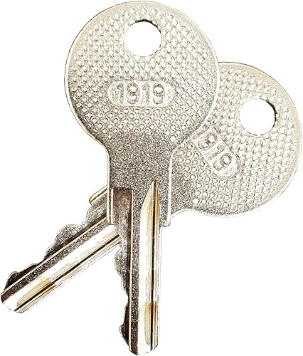 (2) E-Z-GO (1982-Up) Llaves de encendido de reemplazo de carro de golf eléctrico y a gasolina.