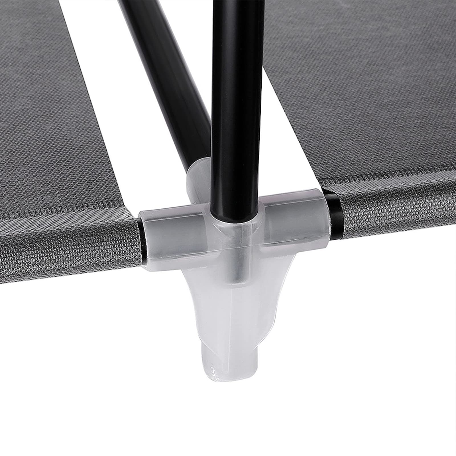 LANTUS Armario de Almacenamiento Plegable - Armario de Tela No Tejida con Cierre de Cremallera - Armario de Camping (105 x 45 x 170 cm), Color Gris Oscuro