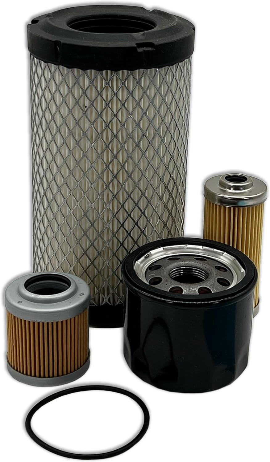 HERO Maintenance Filter Kit For John Deere 17D Excavator Filters Compatible With OEM M113621 M806418 4294130 M801101