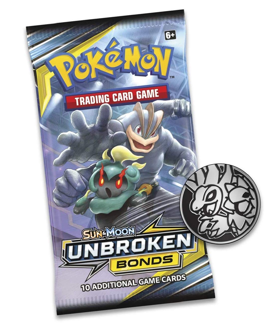 Amazon.com: Pokemon TCG: Sun & Moon Unbroken Bonds 3-Pack Blister : Toys &  Games