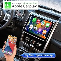 Vista 3 de 10.1 pulgadas universal Android 11 DIN Estéreo de coche capacitivo ajustable IPS pantalla táctil 2G RAM + 32G ROM con unidad principal de navegación