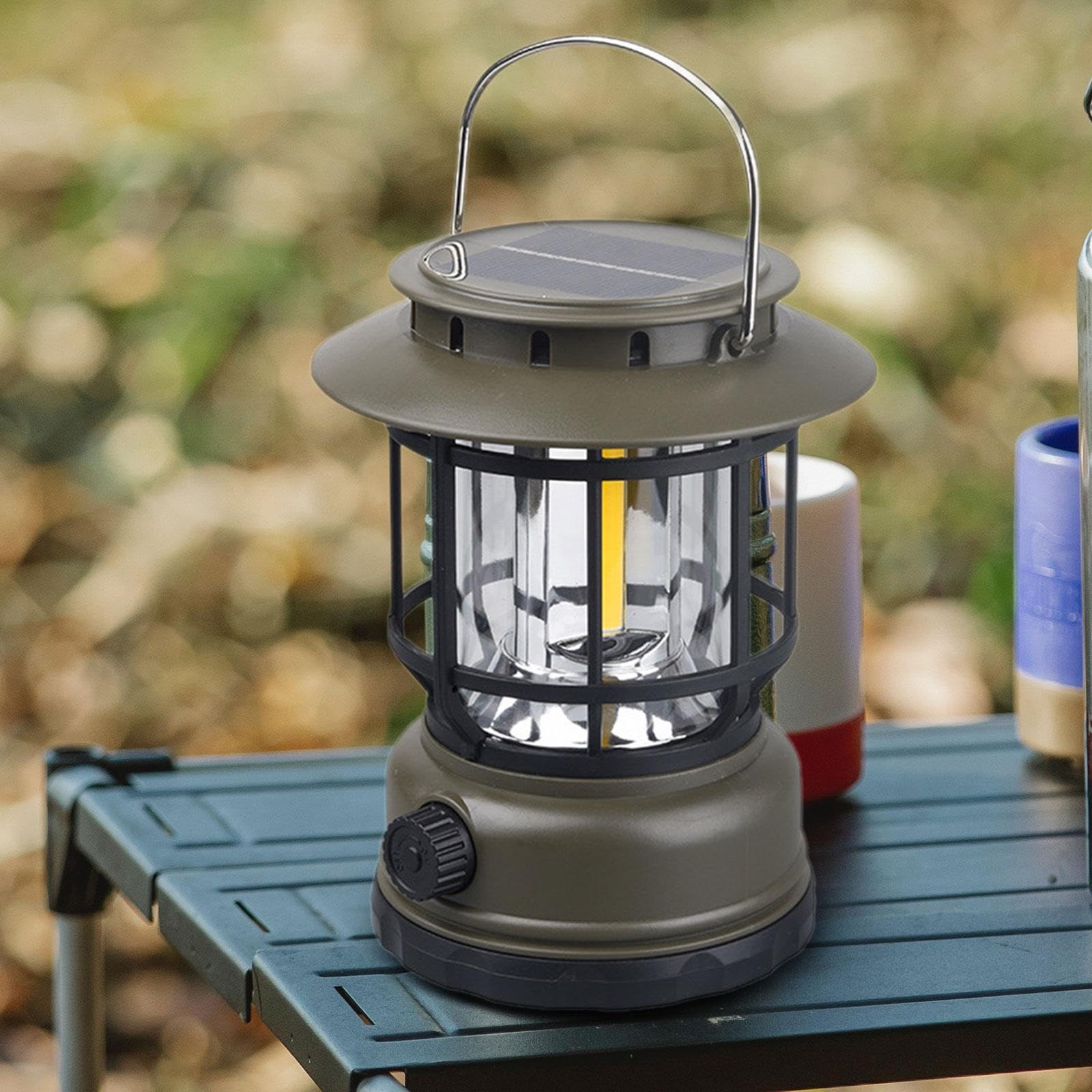 Amagogo Gaslaterne Camping - Kompakte Outdoor Laterne Für Zelt Und Garten