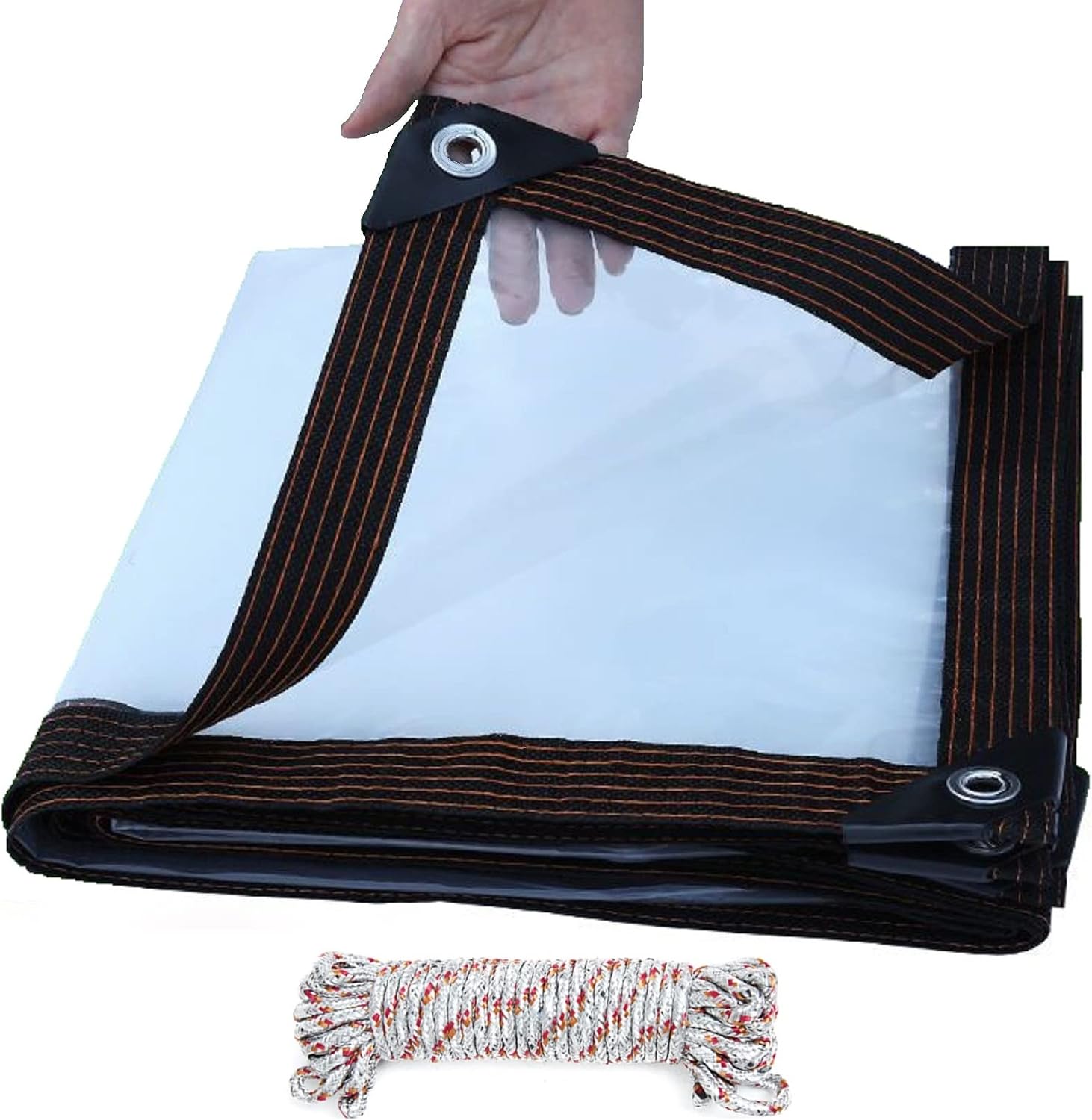 Abrotain Clear Tarps 10 Mil Thicken Heavy Duty 3'3"x9'9" Waterproof