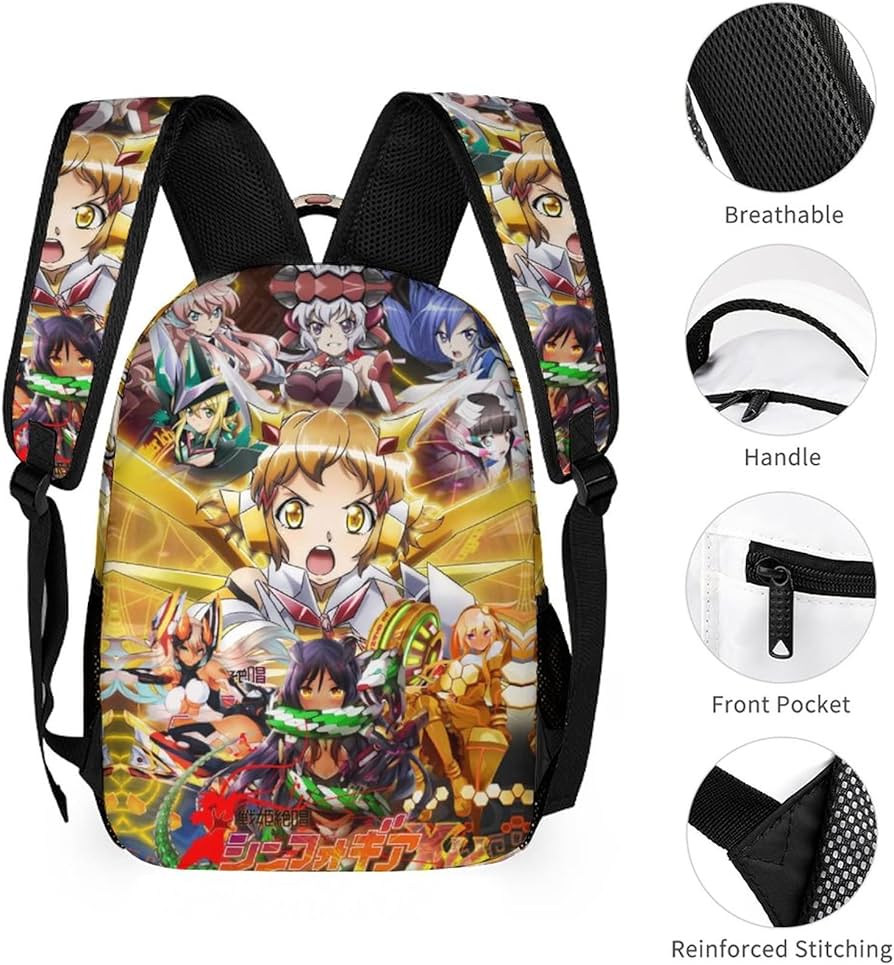 戦姫絶唱シンフォギアのバックパック(リュック) Amazon.co.jp: 戦姫絶唱シンフォギア 立花響 風鳴翼 バックパック 人気