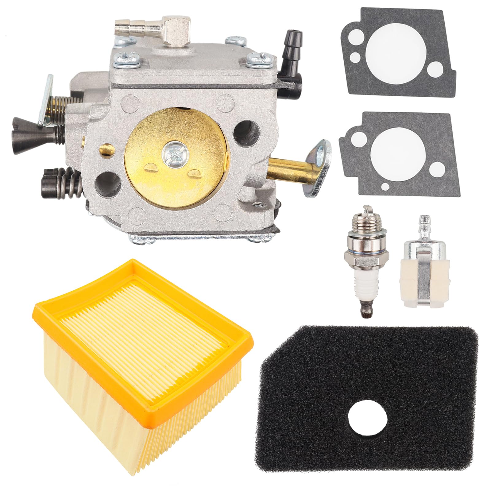 Photo 1 of WJ-105-1 615-004 Carburetor 394-173-010 Air Filter for Dolmar 394 151 050 Walbro WJ-105 394 051 151 PC-6412 PC-6414