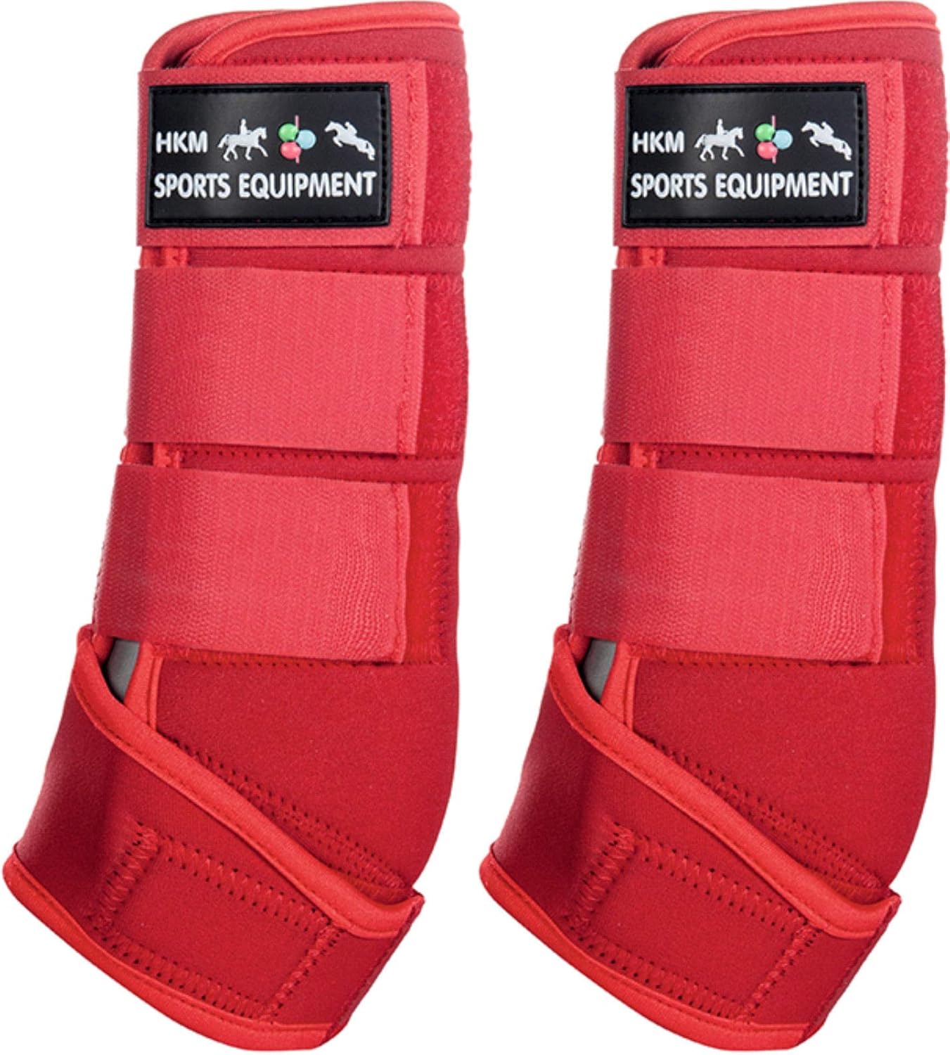 HKM - Guêtres softoprène -Colour S, 3000 Rouge