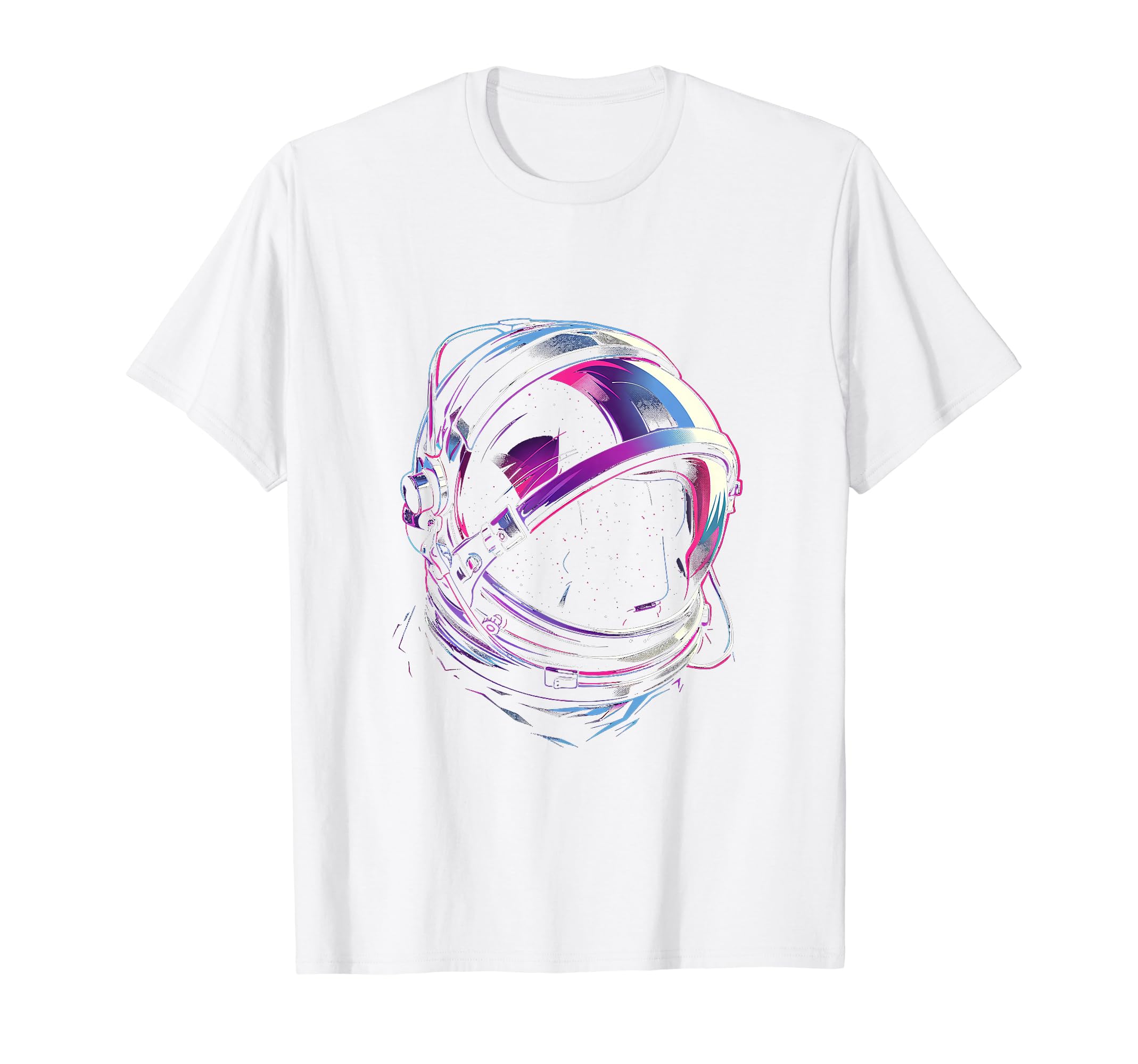 Retro Futuristic Space Helmet Gift ApparelRetro Futuristic Space Helmet T-Shirt