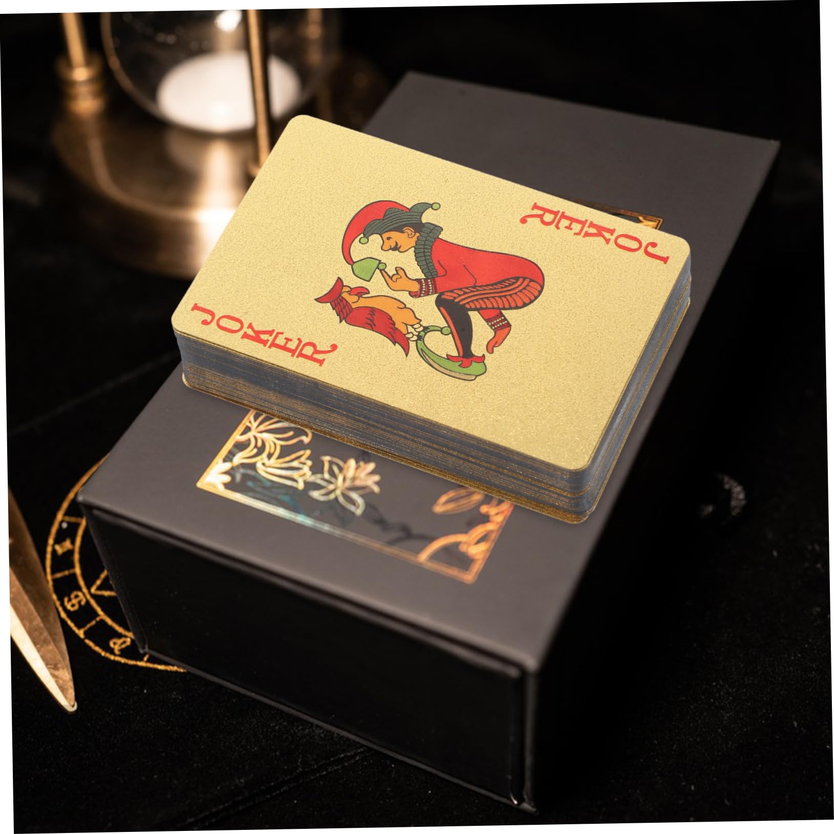 ibasenice Cartes De Poker Plastique Imperméables Jeu De Cartes De Poker pour Parties Intérieur Et Extérieur pour Adultes Et Design Élégant Matériaux Et Légers