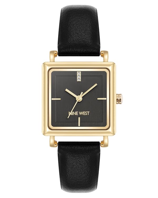 Nine West Women's Genuine Crystal Accented Strap Watch by Nine West - Used condition - US$40.37