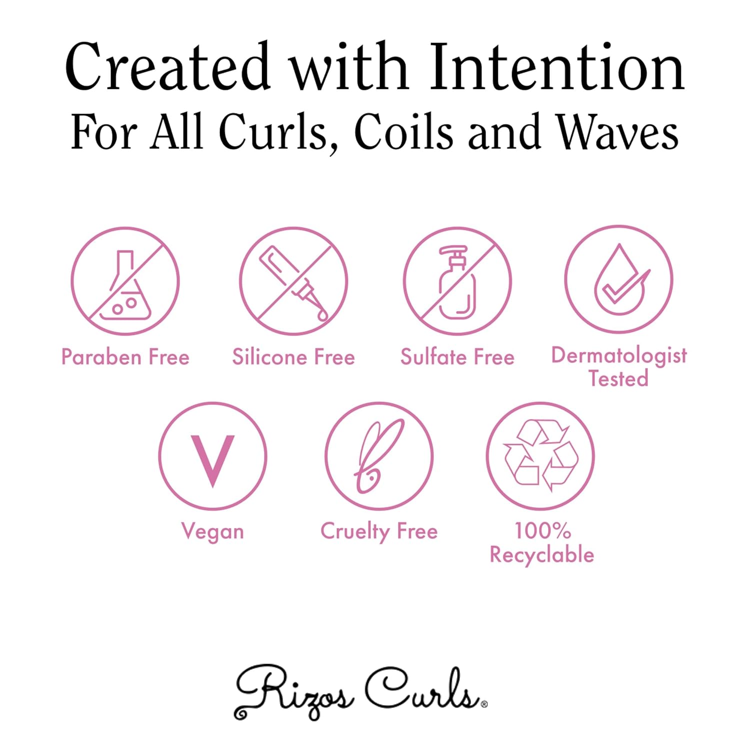 Rizos Curls Trio Travel Curl Kit, Includes Travel Hydrating Shampoo, Travel Deep Conditioner, Travel Curl Cream, Gently Cleanse, Hydrate and Style, For All Curl Patterns 2a - 4c, 3 pack of 2 oz - Image 6