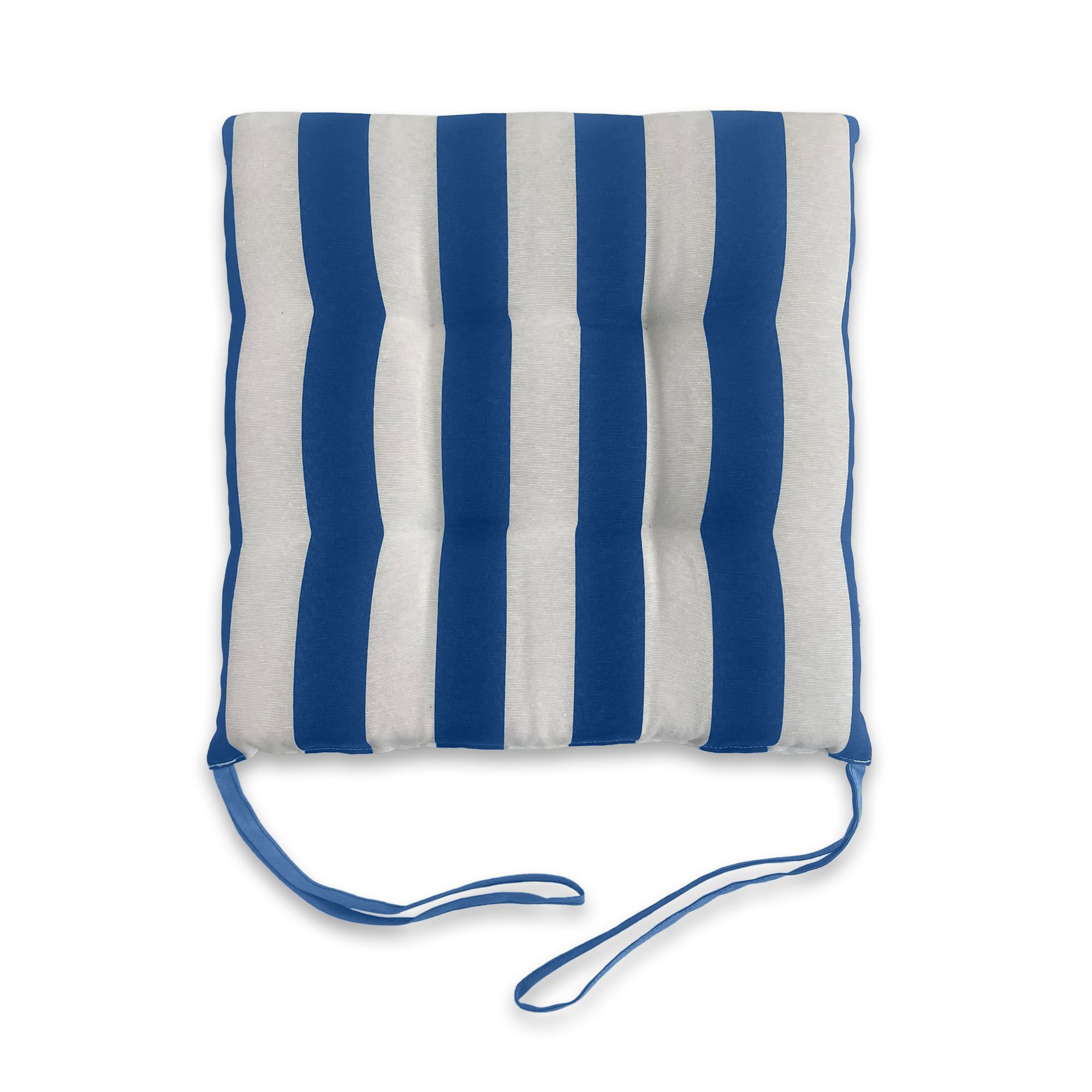 Il Tuo Artigiano Design Set van 4 of 6 kussens voor keukenstoelen, gemaakt in Italië, keukenstoelkussens, set van 6 stuks, 40 x 40 cm, dikte 6 cm, spons en zachte acrylvulling (4, hemelsblauw