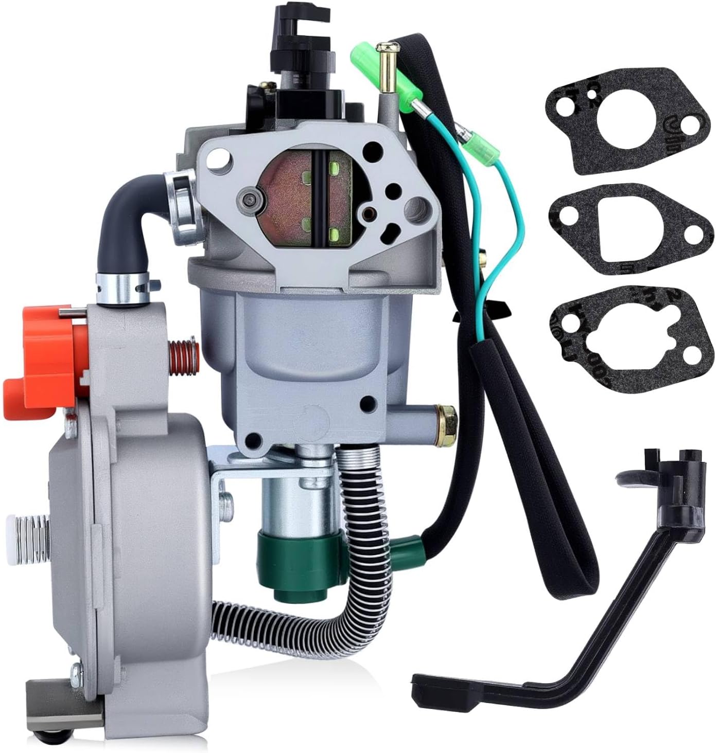 Generator Dual Fuel Carburetor LPG CNG Conversion kit 4.5-5.5KW GX390 188F Manual Choke