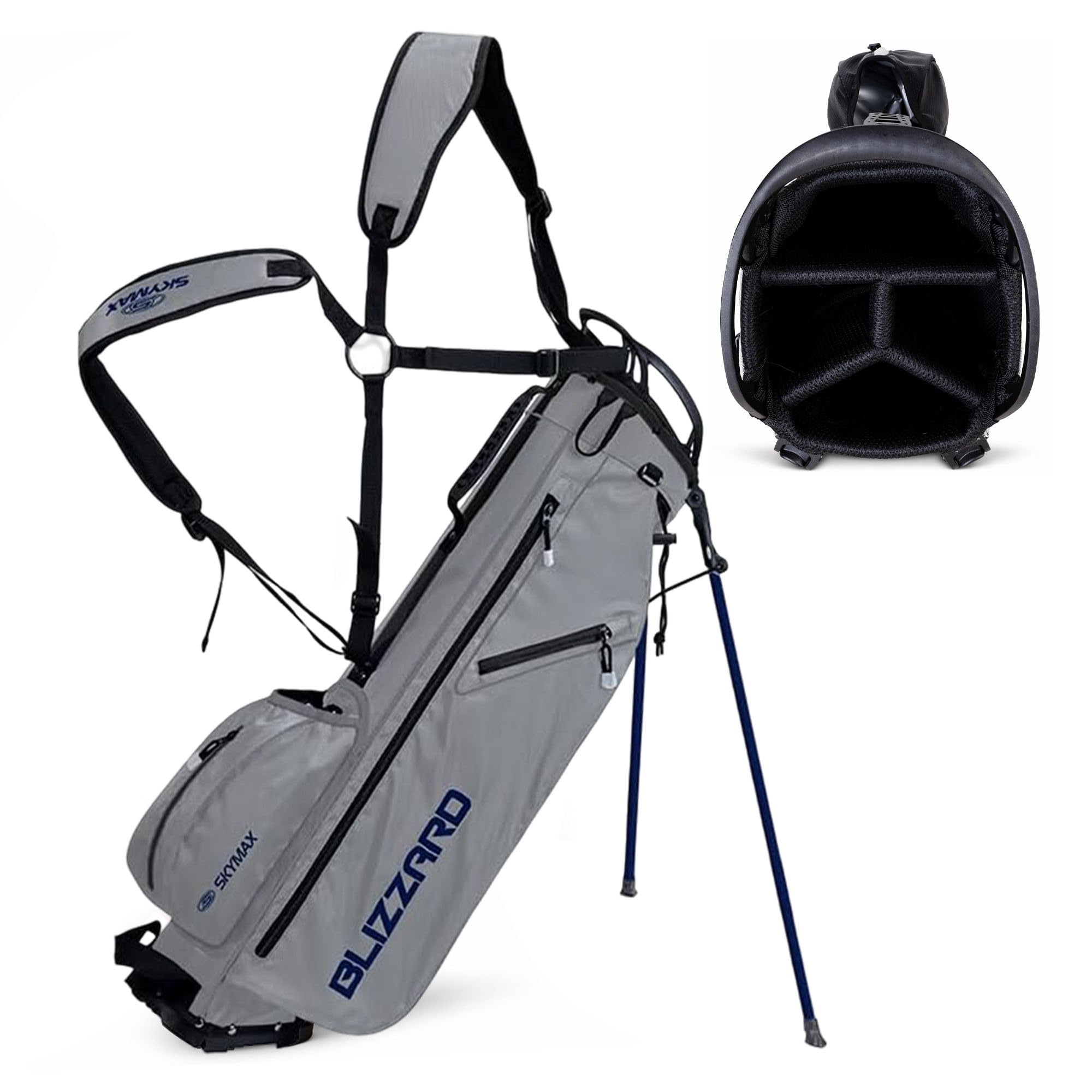 Skymax Blizzard 7" Stand Bag Grey/Navy