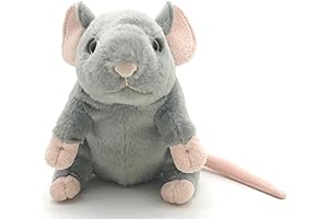 JIANEEXSQ Cute Simulation Mouse Plush Toy: An Adorable, Lifelike Companion for Children