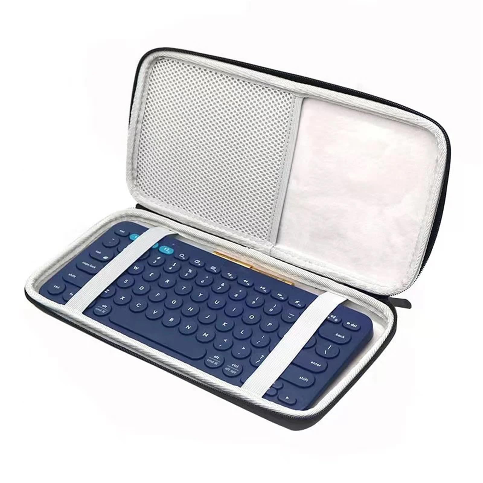 Bolsas de Almacenamiento Impermeables a Prueba Golpes, Funda Dura for teclados inalámbricos EVA, Bolsa protección for Teclado para Teclado