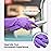 FMP Brands Cleaning Gloves - 12 Pairs Non-Slip, Waterproof Reusable Latex Dish Gloves for Kitchen, Bathroom, Household, Gardening (Medium, Purple)