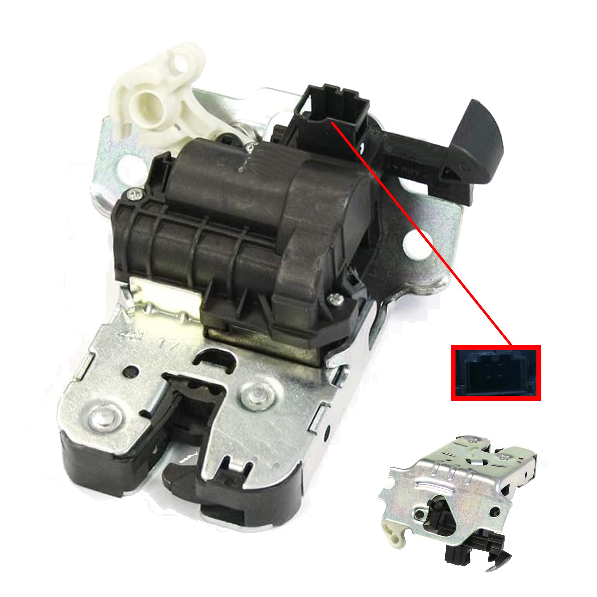 Partsline Mécanisme Serrure de Coffre compatible avec Golf VIII Passat B8 | Aussi compatible avec Tarraco, Arteon, Caddy V, Tiguan, Touran, Touareg. Réf. équivalentes : 5TA827505, 5NA827505