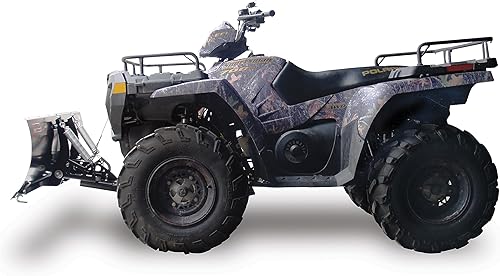 Miniatura 12 de Extreme Max 5500.5010 UniPlow - Sistema de barredora en una caja para cuatrimoto, con kit UniMount, 50 pulgadas