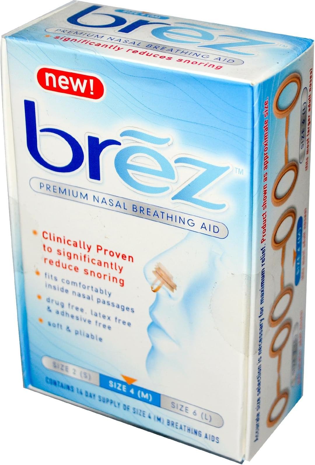 Brez Premium Nasal Breathing Aid -- Medium