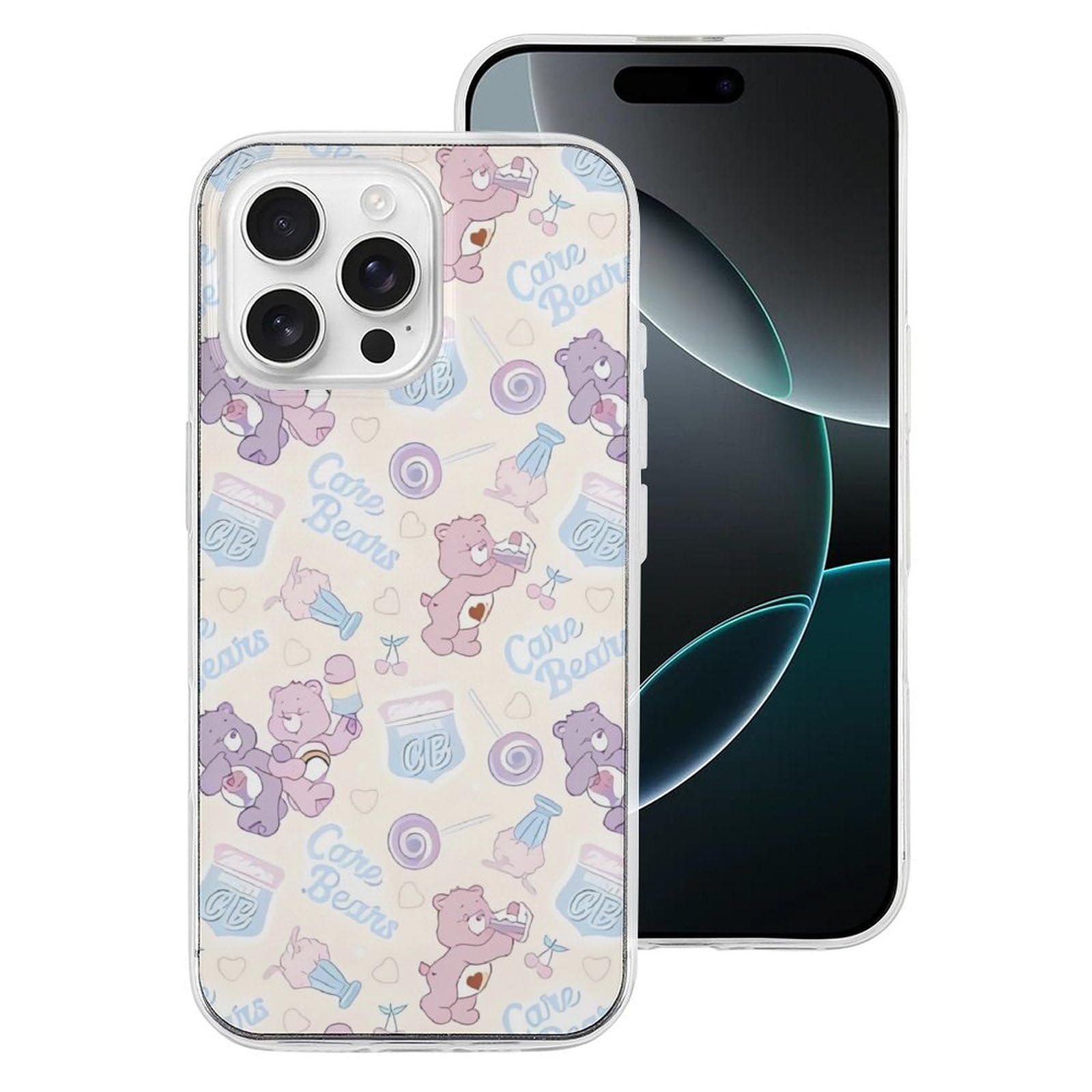 Amazon.co.jp: ケアベア iPhone 16 ケース 耐衝撃 IPhone16pro用ケース