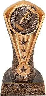 Express Medals Engraved or Blank, Pack of 12, 6.5 Inch Cobra Football Trophies