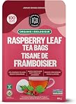 FGO Organic Red Raspberry Leaf Tea, 100 Count, Eco-Conscious Tea Bags, Resealable Bag, Packaging May Vary (Pack of 1)