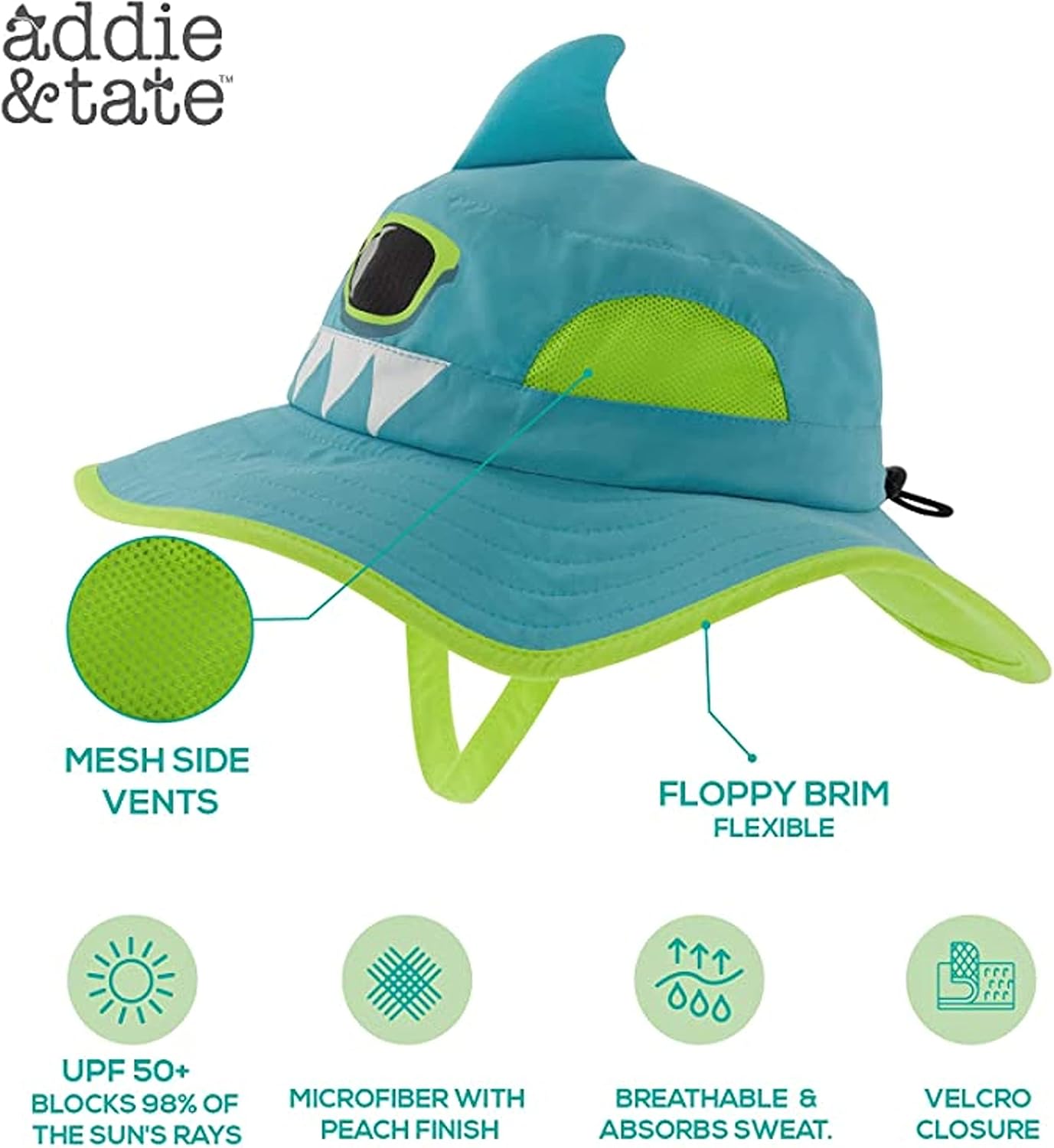 Kids Sun Hat for Girls & Boys with UV Protection- Toddler Beach Hat for Fishing Safari Play Hat (2-14 Years) - Image 3
