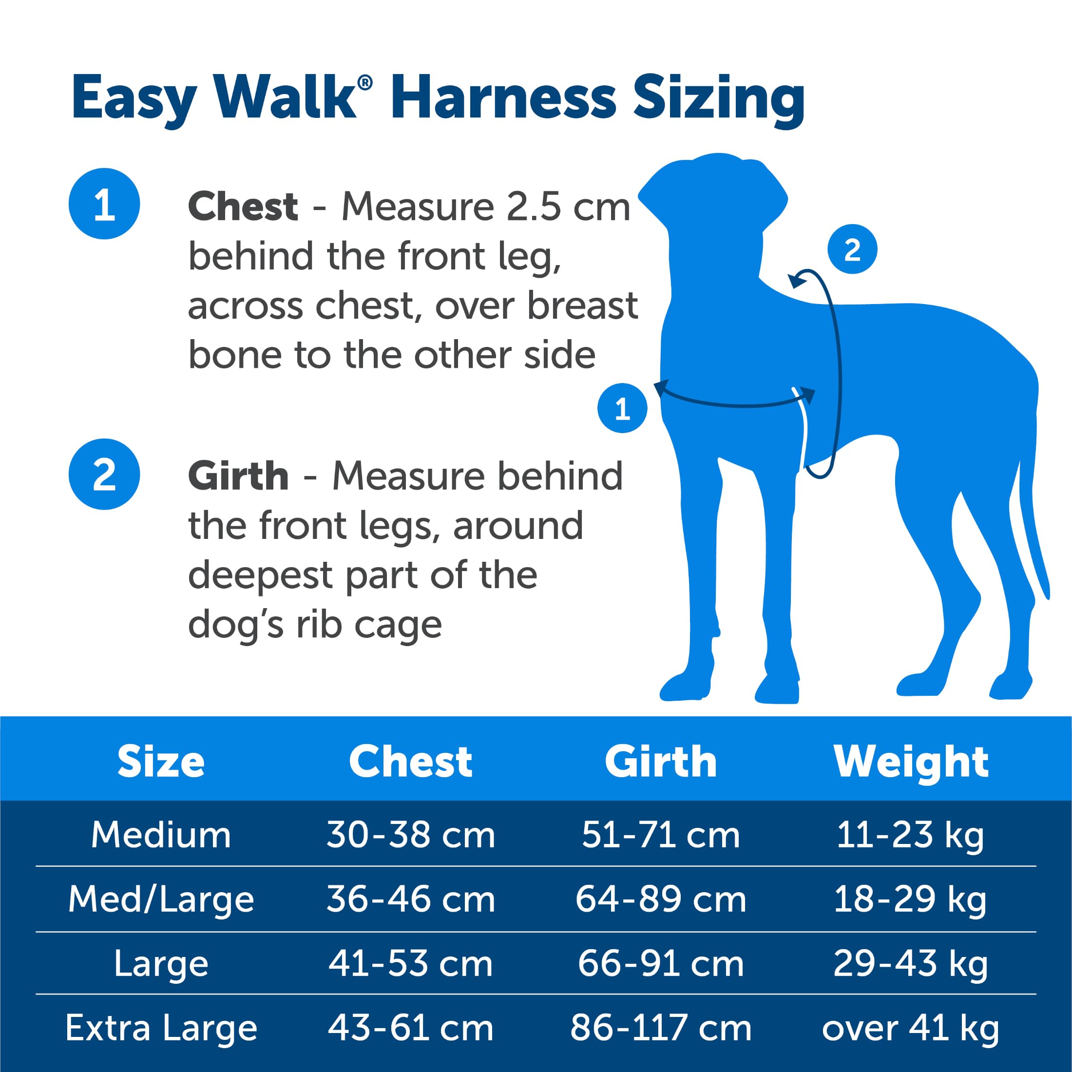 PetSafe Easy Walk - Pettorina per Cani Anti-Tiro, Nero, XL
