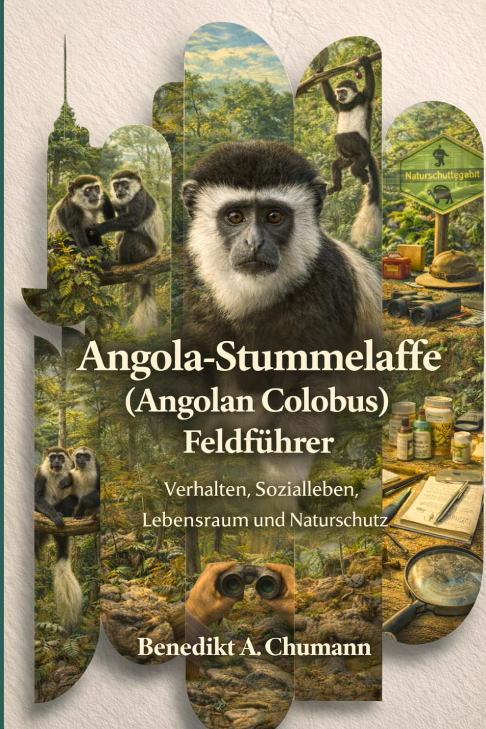 Angola-Stummelaffe (Angolan Colobus) Feldführer: Verhalten, Sozialleben, Lebensraum und Naturschutz