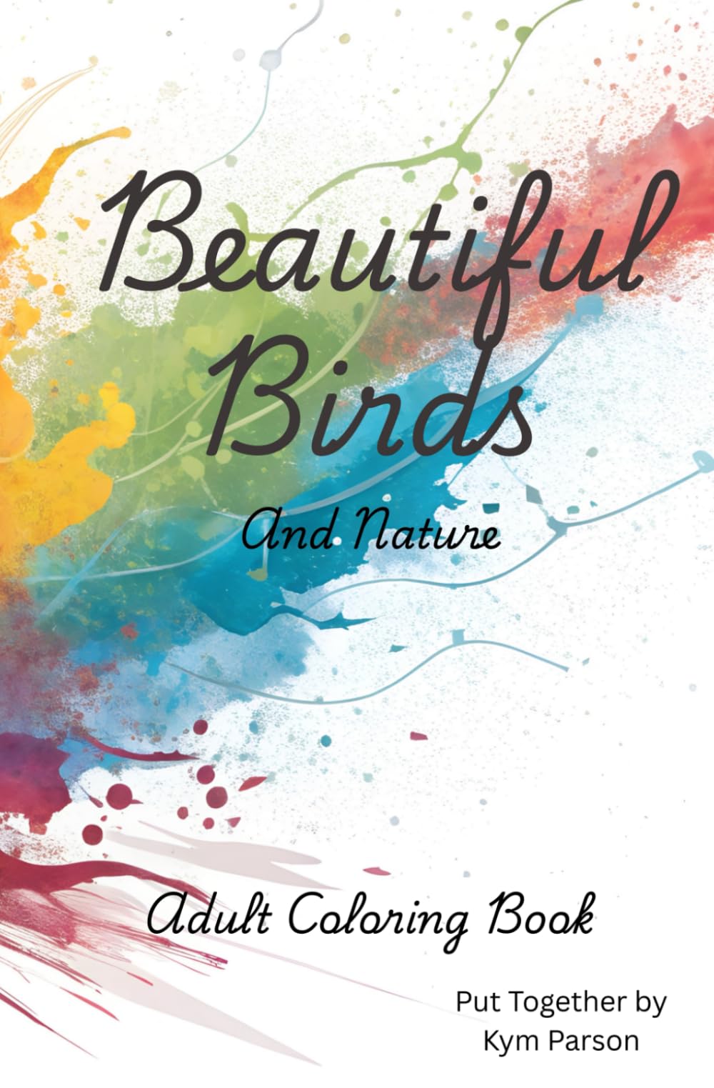 Beautiful Birds Adult Coloring Book