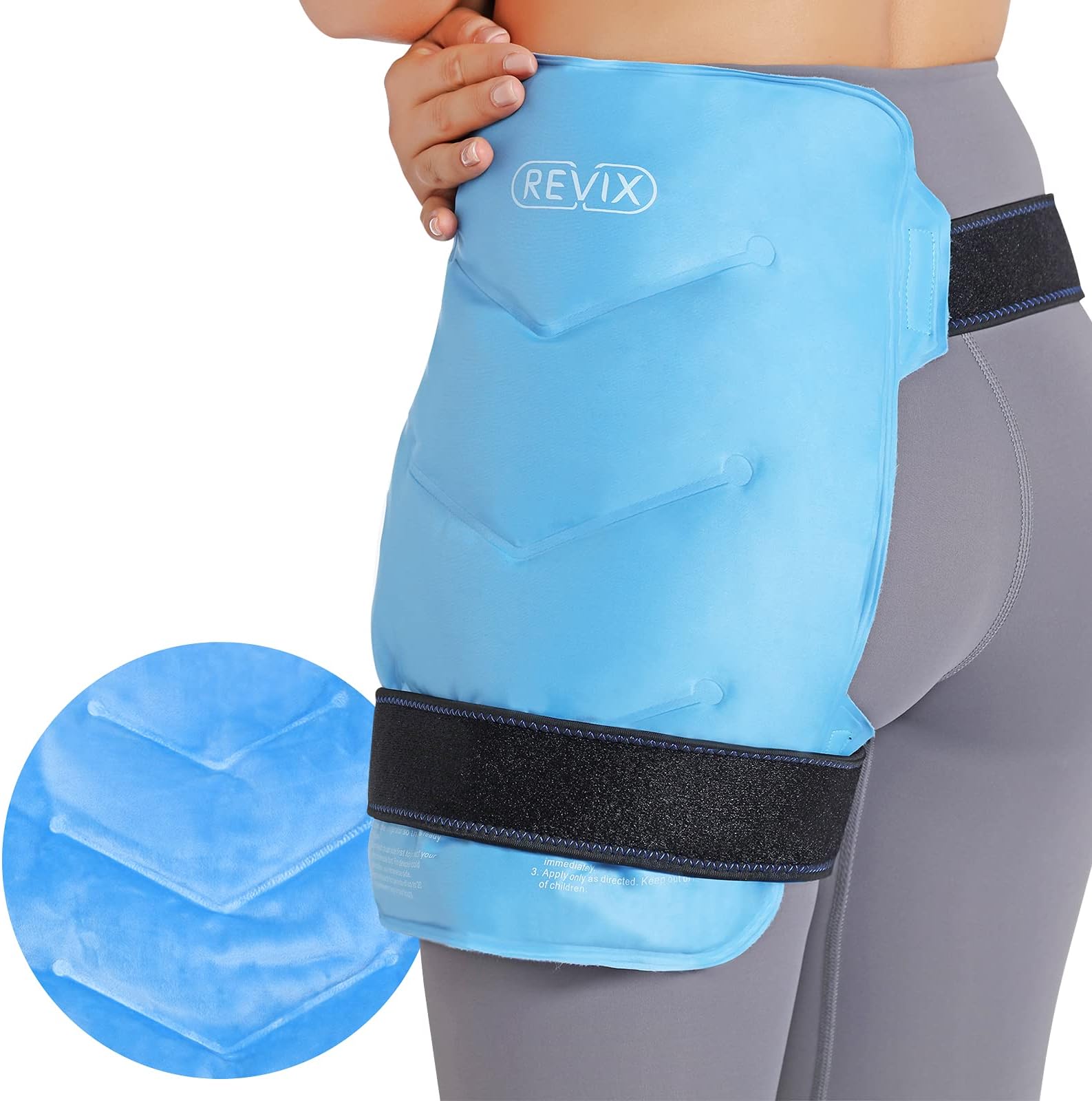 Amazon.com: NEWGO Ice Pack for Hip Replacement Surgery, Hip Ice Wrap ...