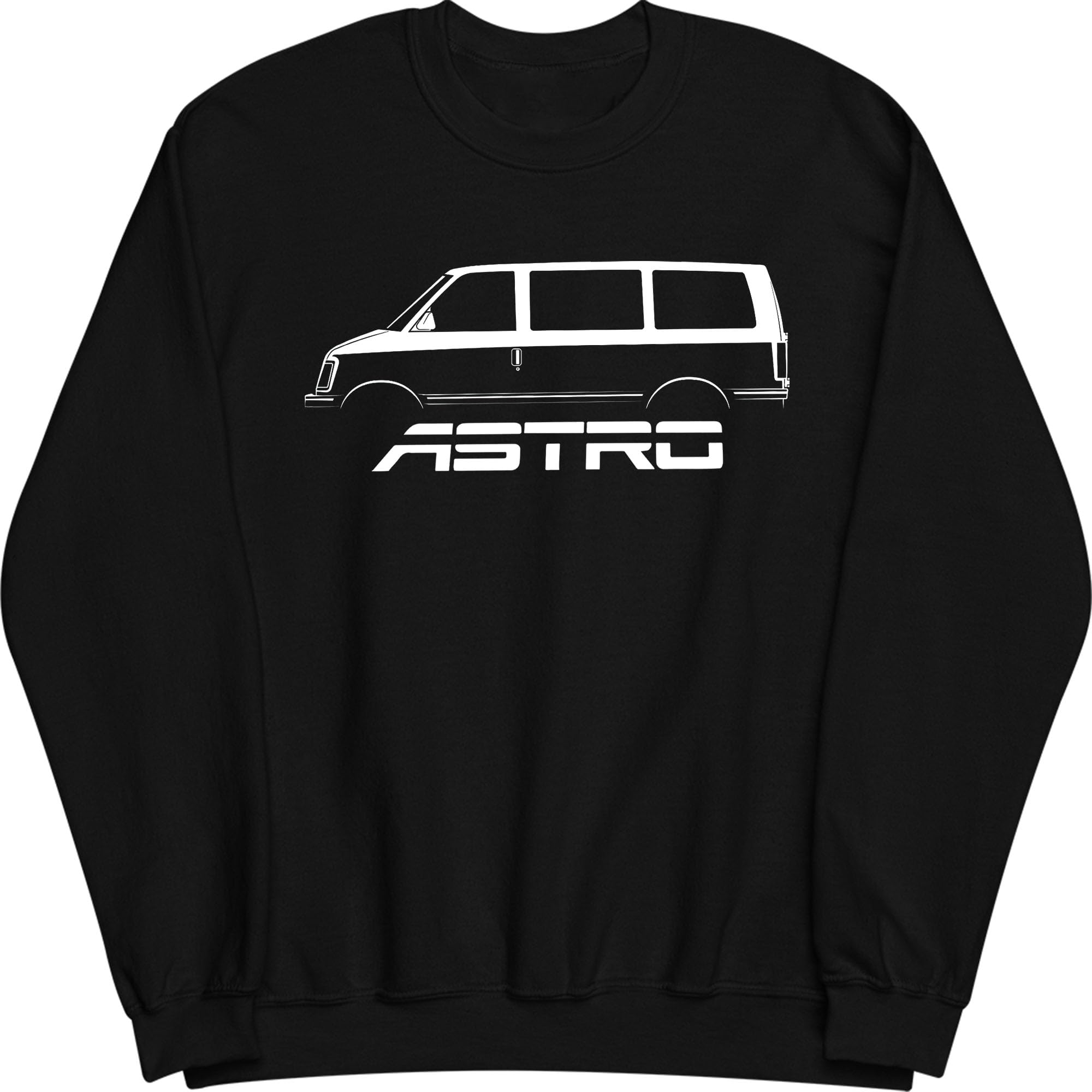 Bluza Astrovan Silhouette 1985 – retro klasyczna odzież dla entuzjastów furgonetki