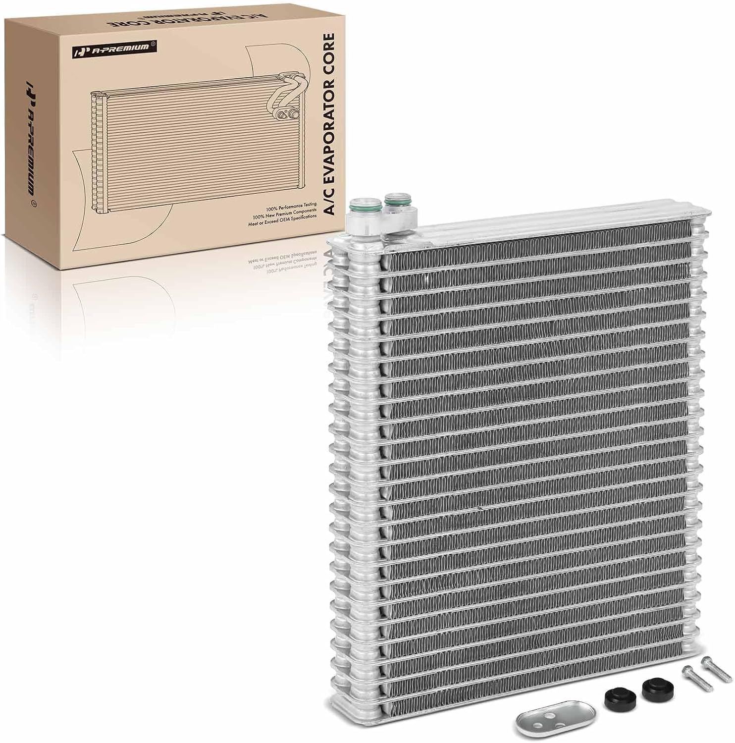 A-Premium Front AC Evaporator Core Compatible with Toyota Sequoia/Tundra 2009-2017, Tundra 2007-2021, Sequoia 2008-2018