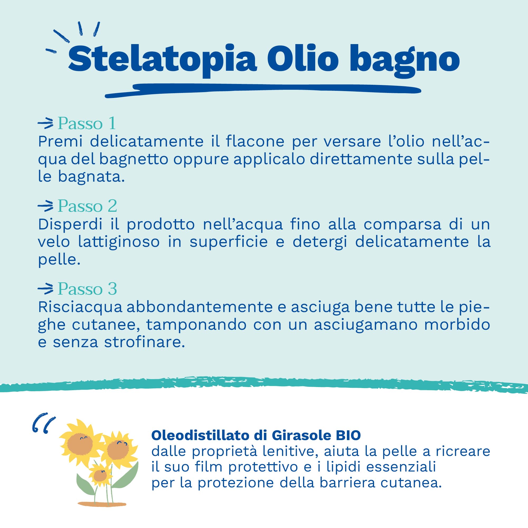 Mustela Stelatopia Olio Bagno per Pelle con Estrema Secchezza o Dermatite Atopica, Corpo e Capelli, Neonati, Bambini, Tutta la Famiglia - Detersione Quotidiana, Reintegra i Lipidi della Pelle (500ml)