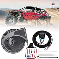 Vista 1 de Kit de bocina FARBIN para ATV con interruptor basculante, luz LED y arnés, compatible con ATV, UTV, RZR, lado a lado, Dune Buggy, Sportsman, Sand