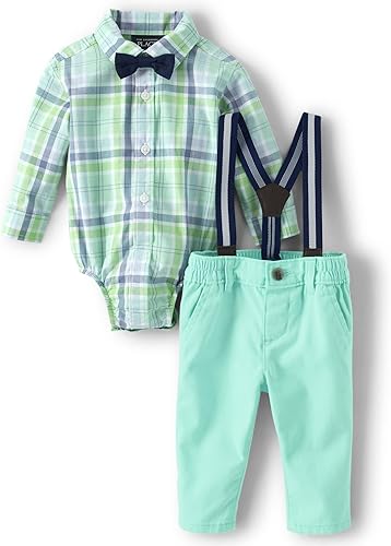 Miniatura 2 de The Children's Place Colección familiar unisex para niños Mint To Be Matching