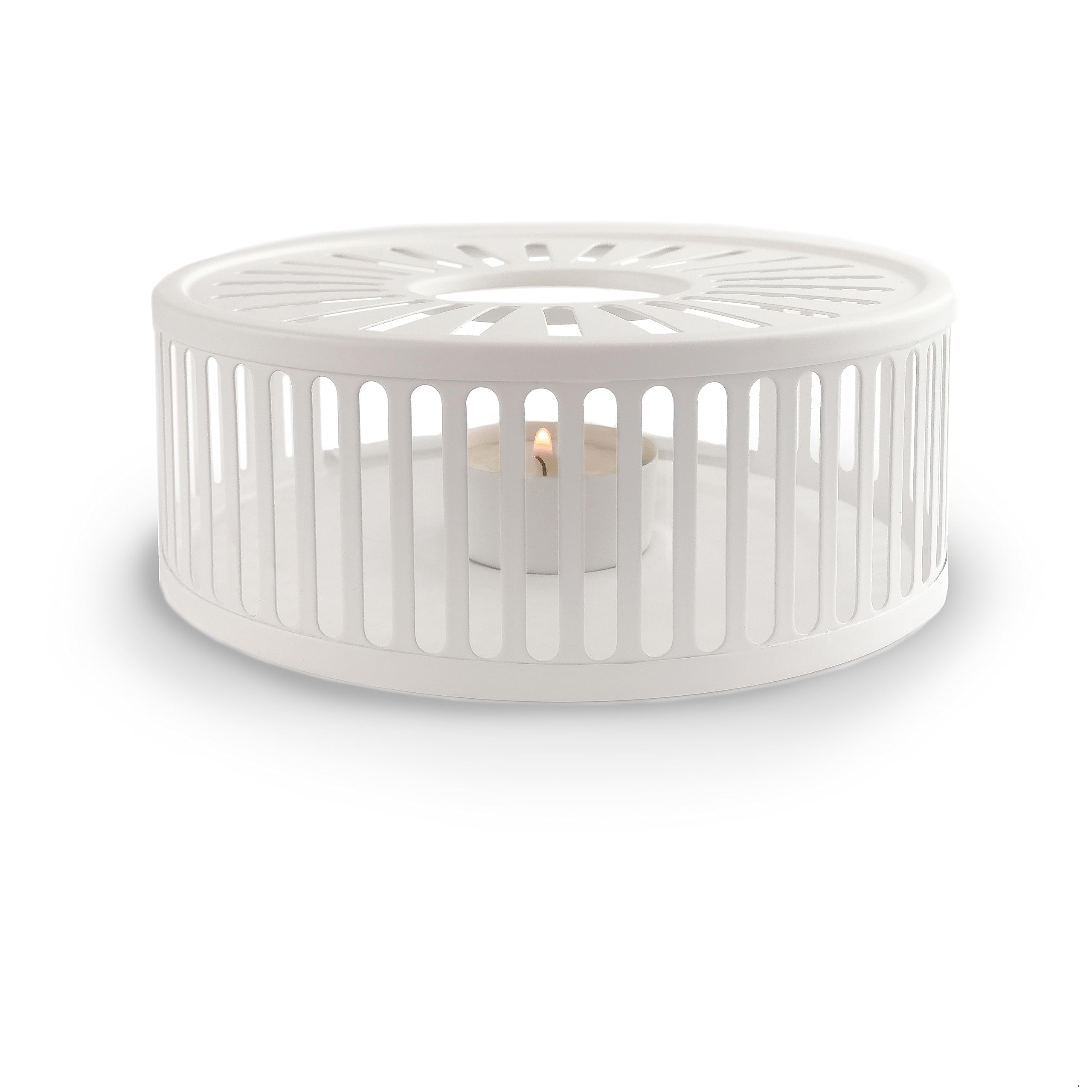 Creano Teapot Warmer Made of Stainless Steel with Tea Light Holder - Tea Warmer Suitable for All Teapots - Stable Does not Rattle