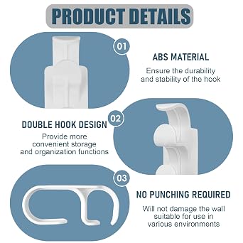 CPAP Hose Hanger for Tidy Bedside Tubing Setup 2 Pack