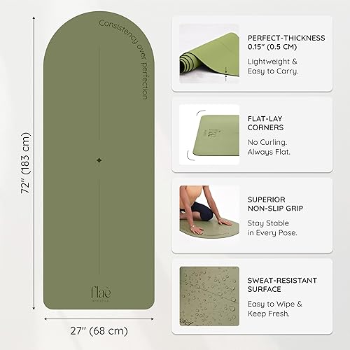 Miniatura 2 de Esterilla de yoga de goma natural para entrenamientos en casa, tapete de yoga ecológico antideslizante con correa de transporte, ideal para yoga,