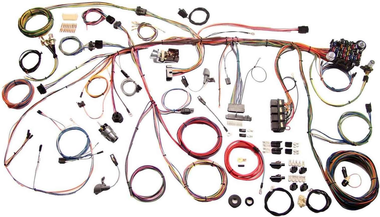 American AutowireCar Wiring Harness, Classic Update, Complete, Mustang 1969, Kit, regular (510177)