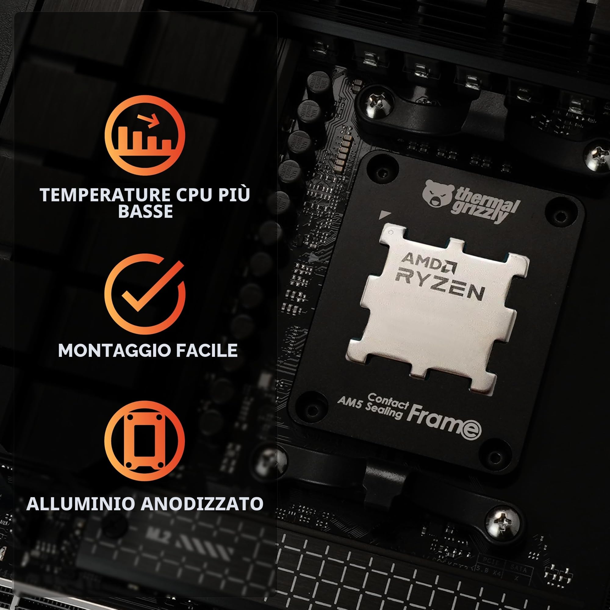 Thermal Grizzly AM5 Contact & Sealing Frame