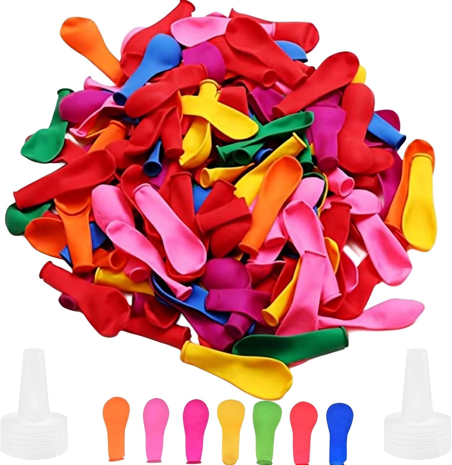 200 pack Water Balloons with Water Filler, Outdoor Summer Toys for Kids, Easy Fill Party Balloons for Garden Games & Outdoor Fun