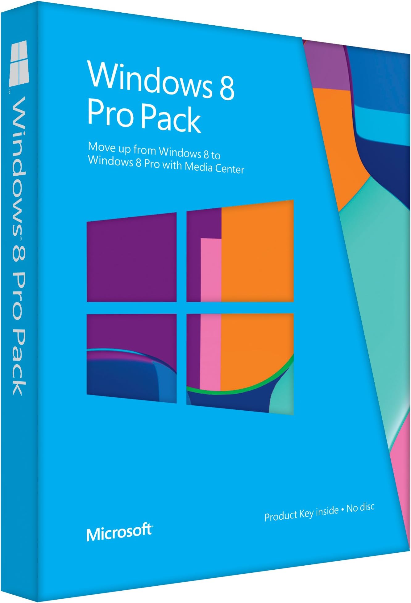 Windows 8 Standard Edition to Windows 8 Pro Pack, Upgrade Edition [Product key card only] (PC)
