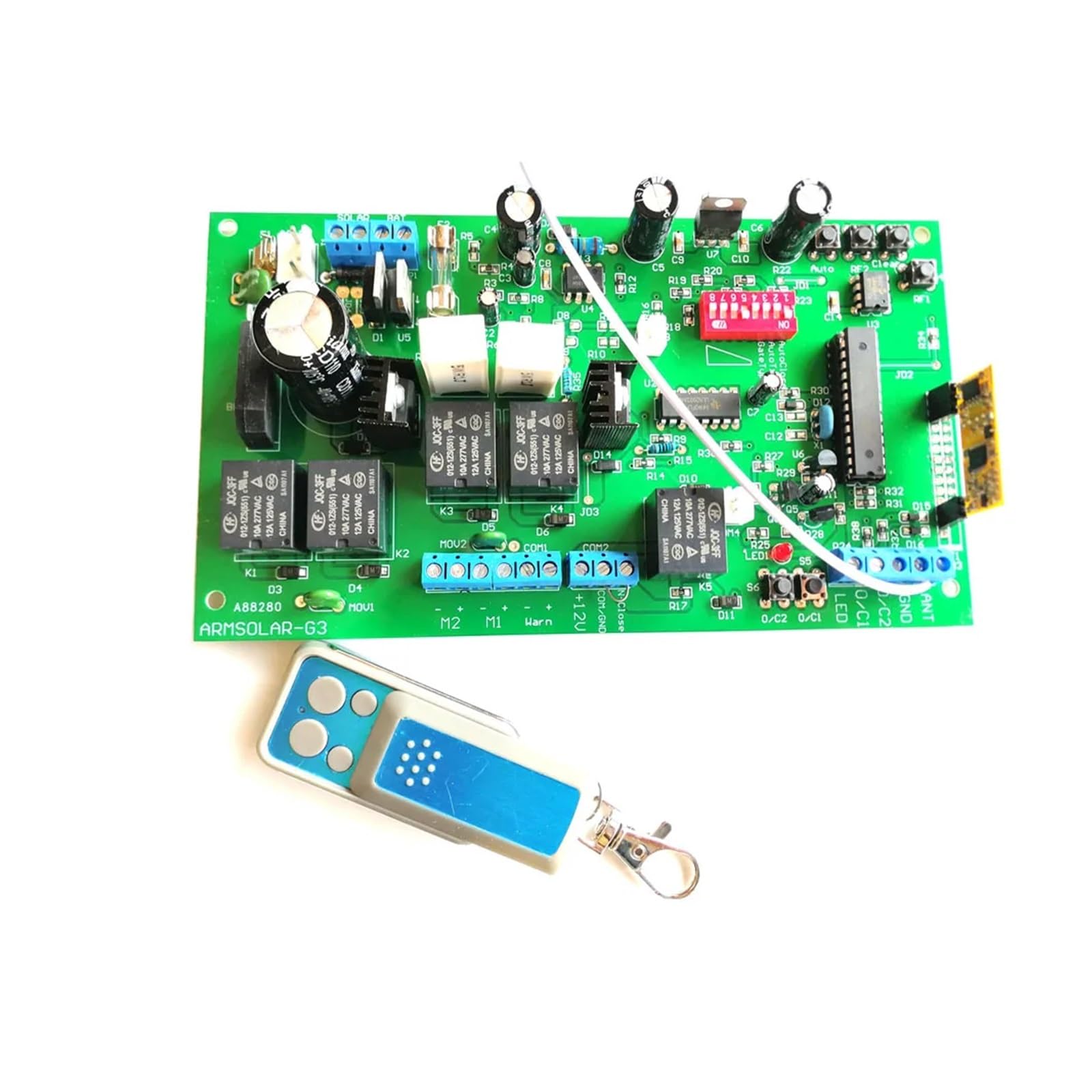 150kg Automatic Swing Gate Opener Motor Operator Circuit Board Electronic Card Controller(Kit 2)