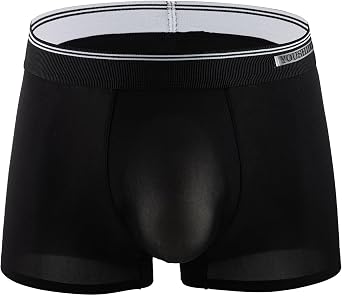 Generic Cooling Boxer Briefs for Men Silk Soft Comfortable Breathable Bamboo Underwear Quick Dry & Odor Control Boxers
