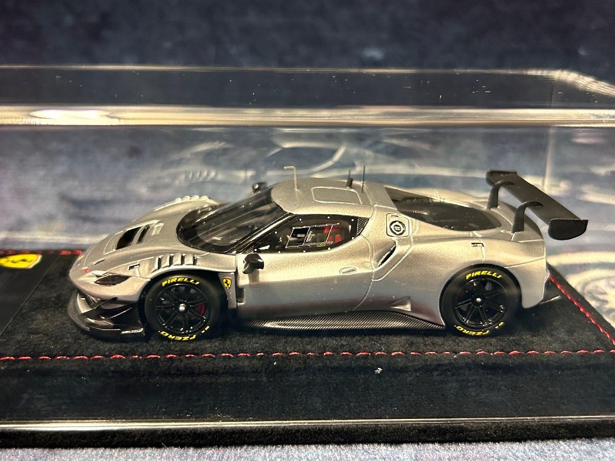 Amazon | BBR 1/43 Ferrari 296 GT3 2022 Argento Nurburgring