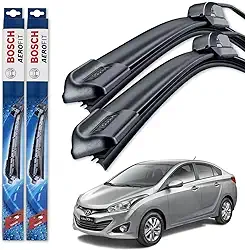 Palheta Limpador Parabrisa Bosch Aerofit Par de Palheta Limpadora Dianteiro Original Hyundai Hb20s 2013 2014 2015 2016 2017 2018 2019