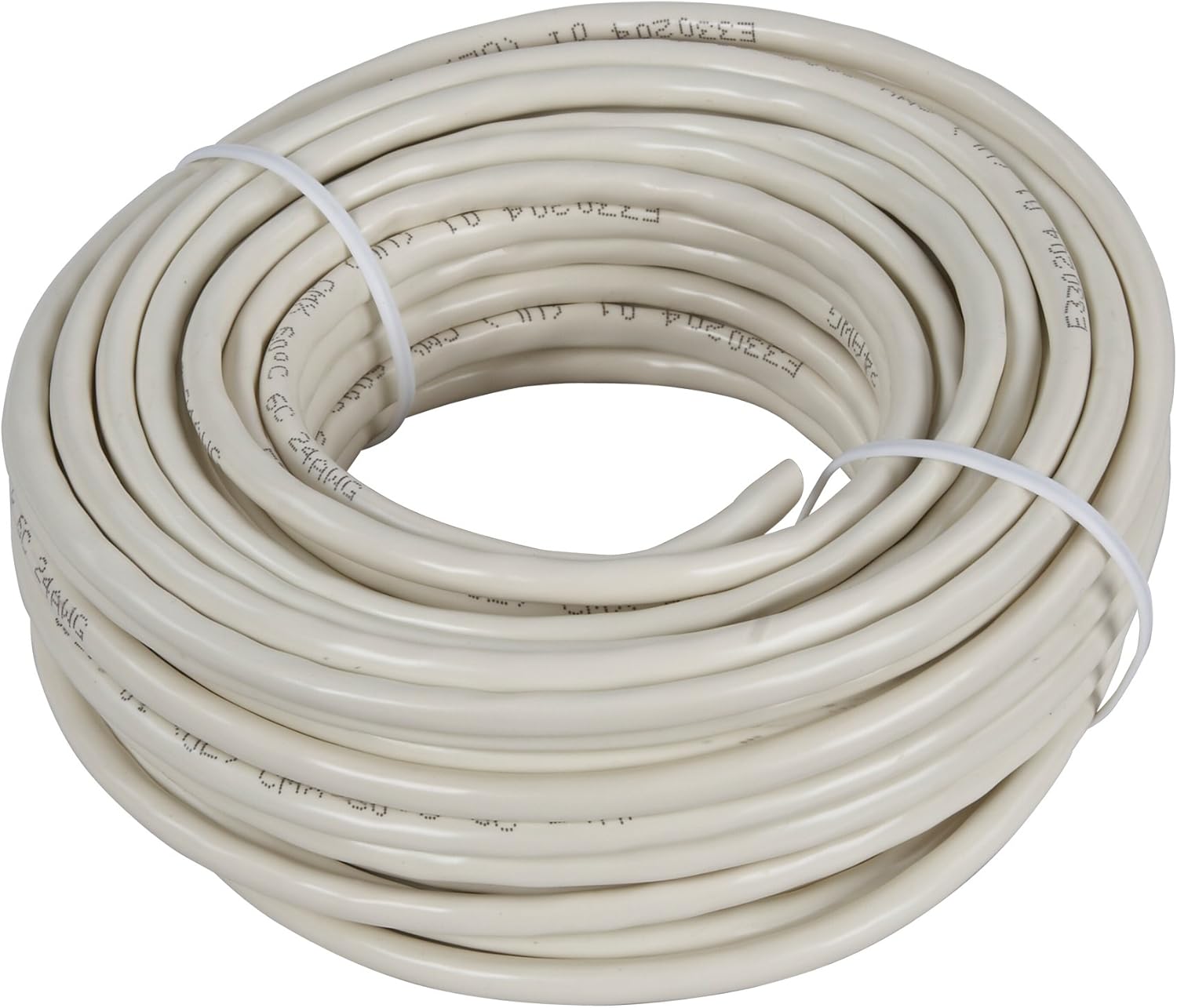 Zenith TP1050ULA TP1050ULA 50-Feet 6 Wire Round Station Wire, Almond ...